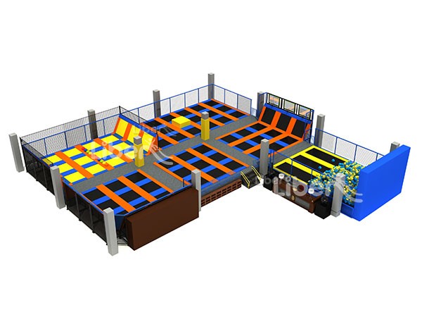 2017 China Indoor Customized Jump Trampoline Park Seller